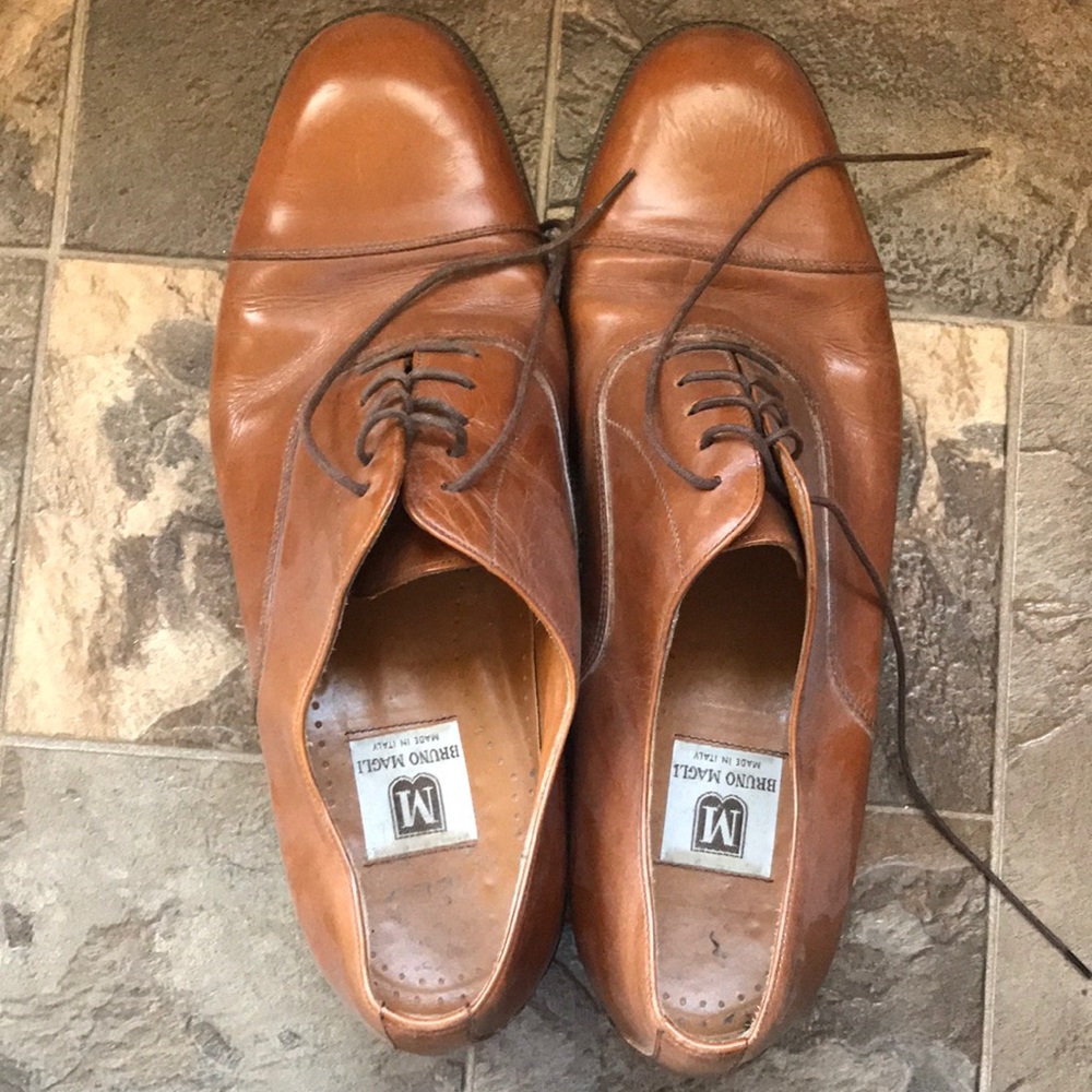 Men’s Bruno Magli Shoes Size 11.5 - Made in Italy
